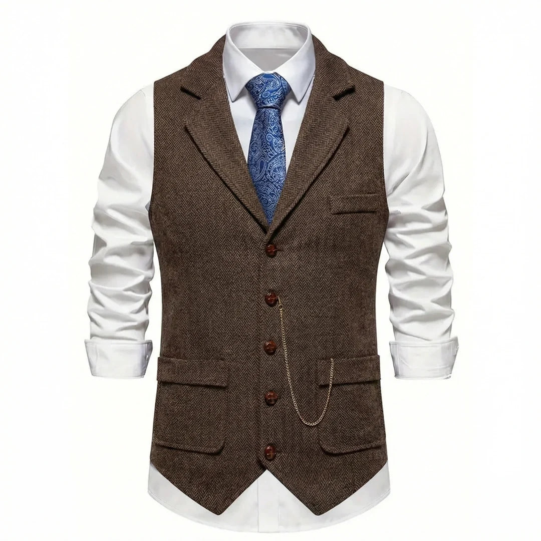 Wellington - Men's Tailored Waistcoat