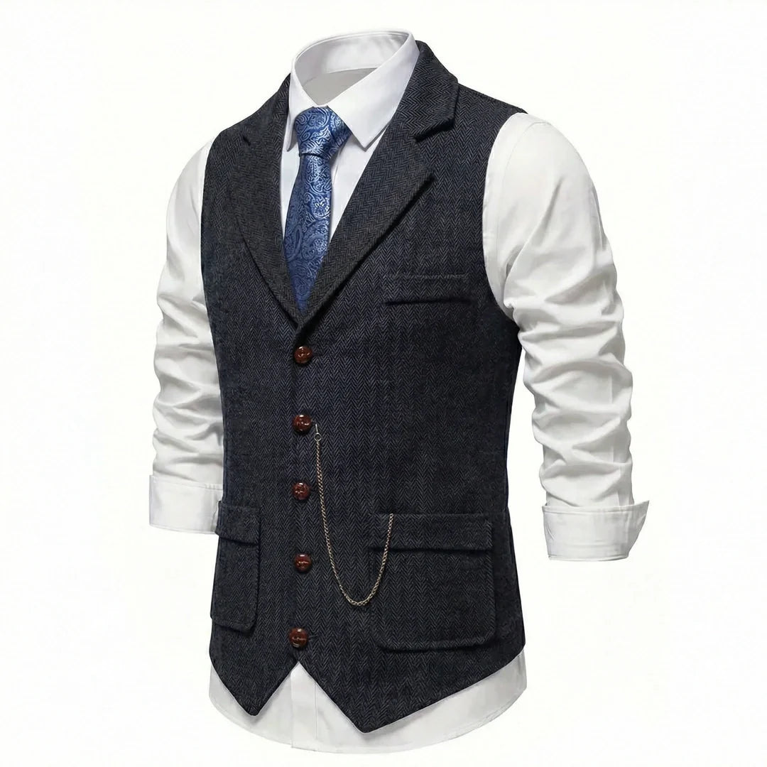 Wellington - Men's Tailored Waistcoat