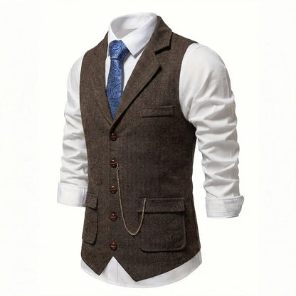 Wellington - Men's Tailored Waistcoat