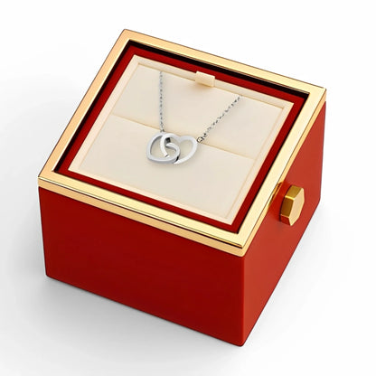Eternal Rose Box | Real Rose and Personalised Necklace