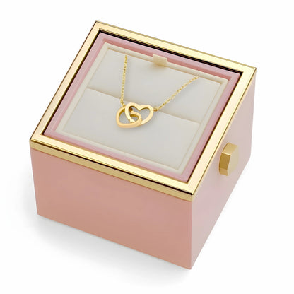 Eternal Rose Box | Real Rose and Personalised Necklace