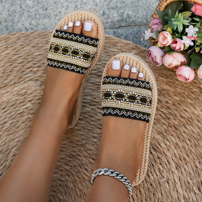 Women Slippers Outdoor Flat Designer