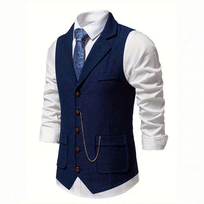 Wellington - Men's Tailored Waistcoat