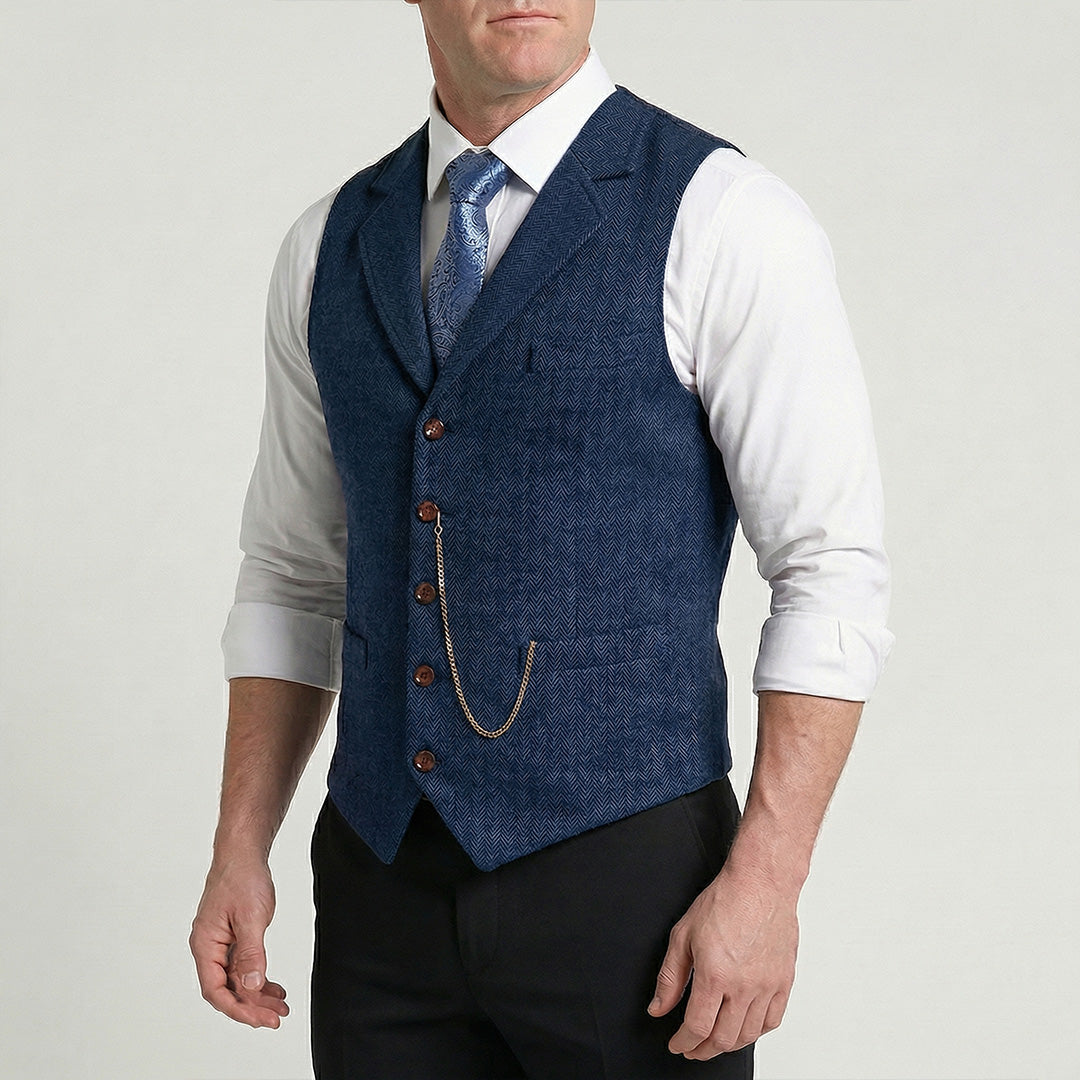 Wellington - Men's Tailored Waistcoat