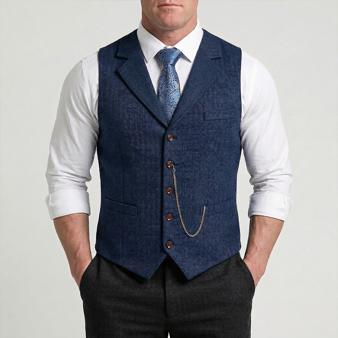 Wellington - Men's Tailored Waistcoat