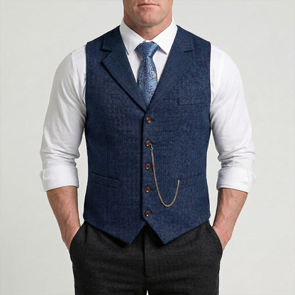 Wellington - Men's Tailored Waistcoat