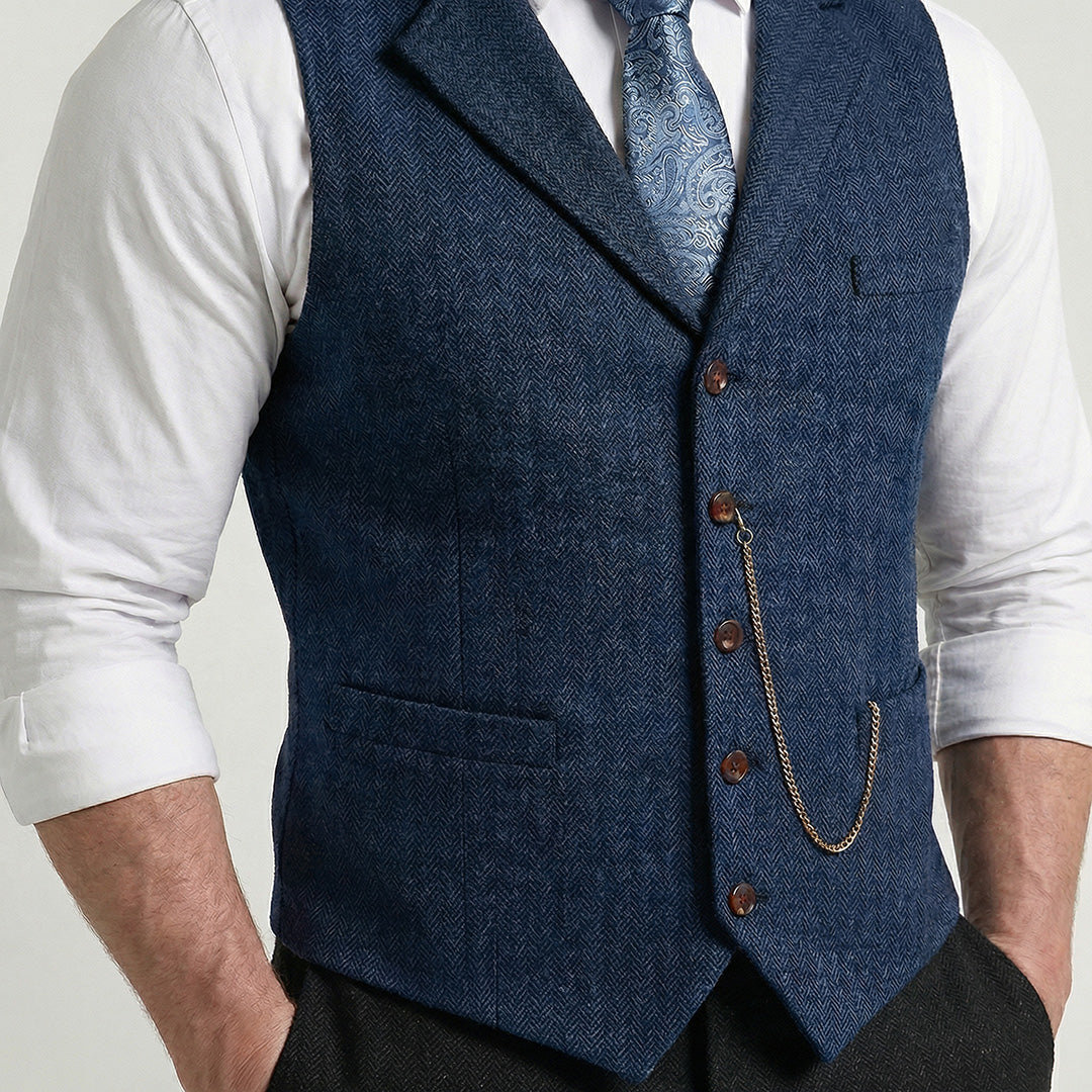 Wellington - Men's Tailored Waistcoat
