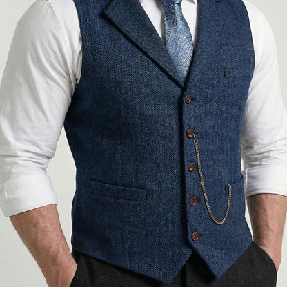 Wellington - Men's Tailored Waistcoat