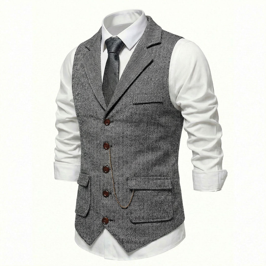 Wellington - Men's Tailored Waistcoat