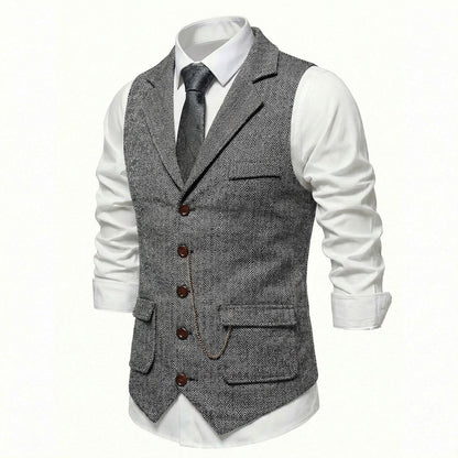 Wellington - Men's Tailored Waistcoat
