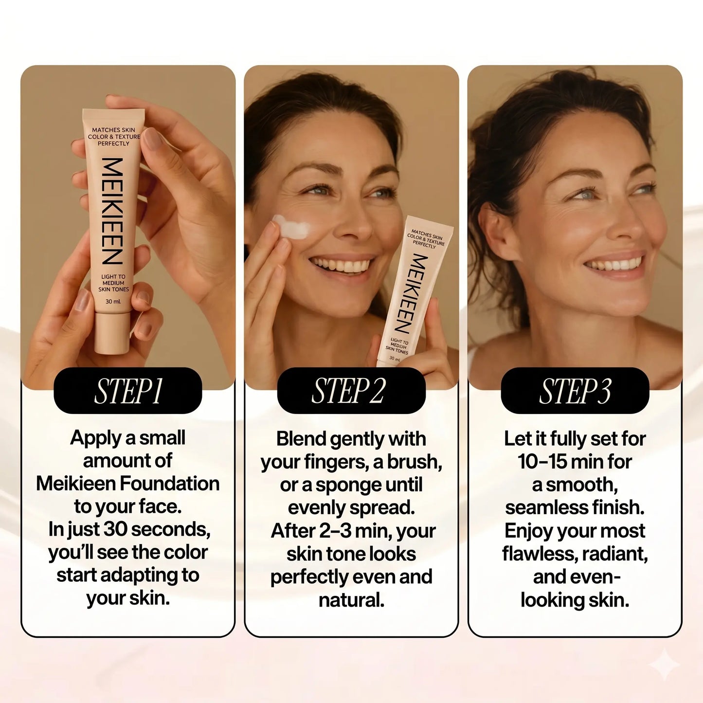 MEIKIEEN® - Color Changing Foundation