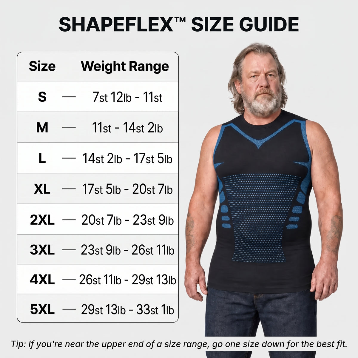 ShapeFlex™ Compression Tank