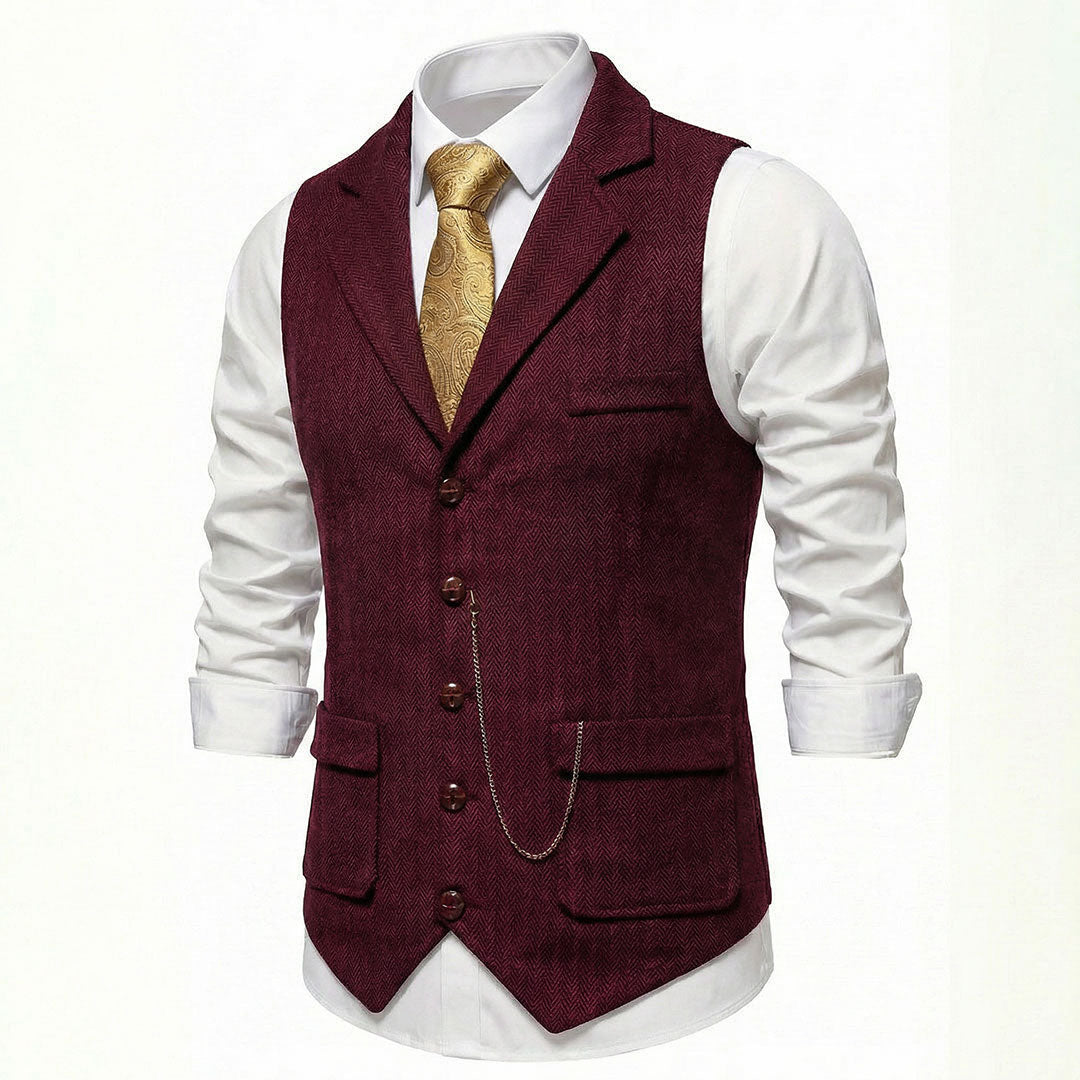 Wellington - Men's Tailored Waistcoat